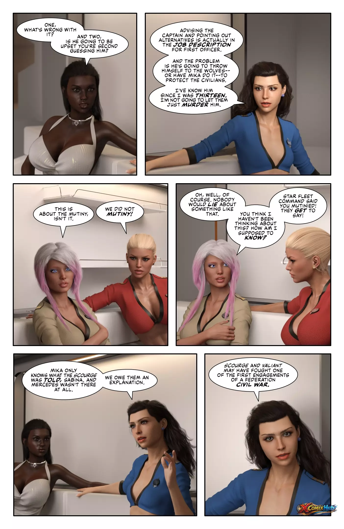 Pirates Of The Coal Sack Sailing From Seville Dangerouslines 007 Comic Page 7
